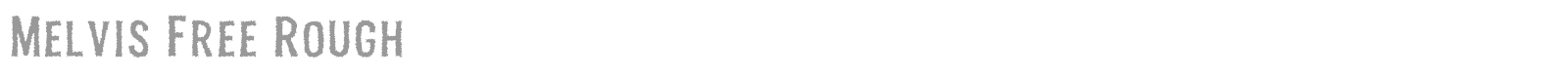 Melvis font preview